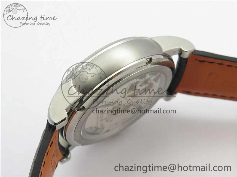 Hommage Flying Tourbillon RDDBHO0568 SS White Dial on Black Leather Strap