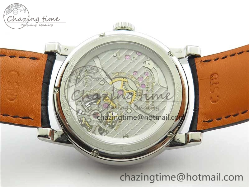 Hommage Flying Tourbillon RDDBHO0568 SS White Dial on Black Leather Strap
