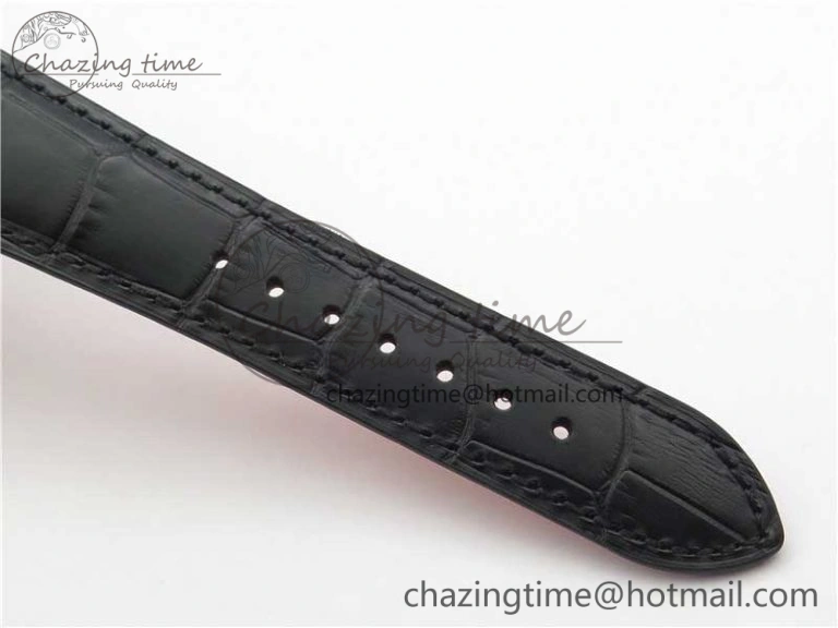 Hommage Flying Tourbillon RDDBHO0568 SS White Dial on Black Leather Strap
