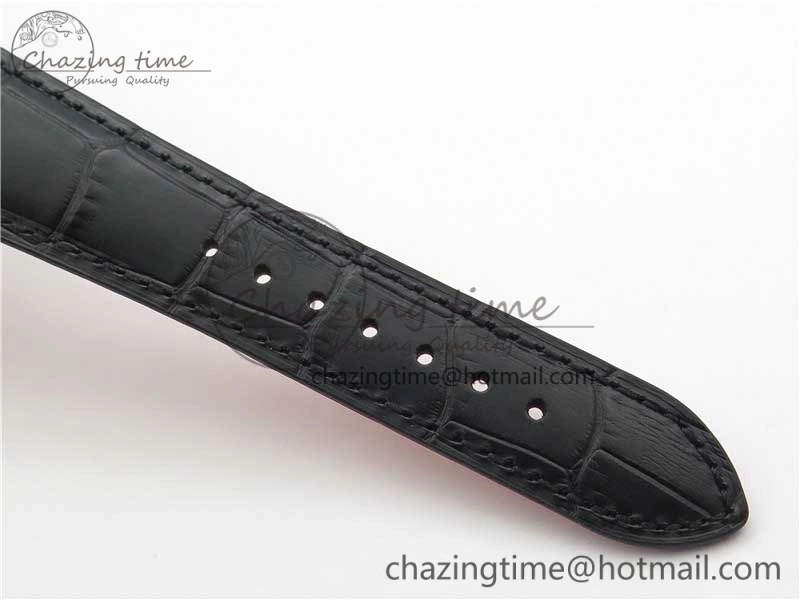Hommage Flying Tourbillon RDDBHO0568 SS White Dial on Black Leather Strap