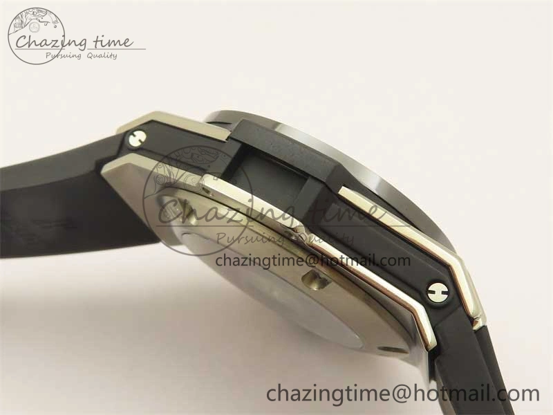 Hublot Big Bang Unico Titanium Ceramic ZF 1:1 Best Edition Skeleton Dial on Black Rubber Strap A1280
