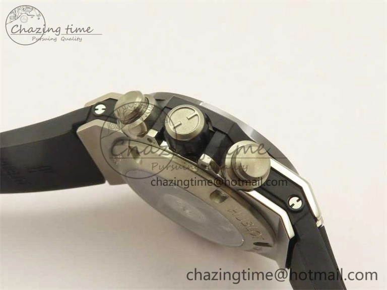 Hublot Big Bang Unico Titanium Ceramic ZF 1:1 Best Edition Skeleton Dial on Black Rubber Strap A1280