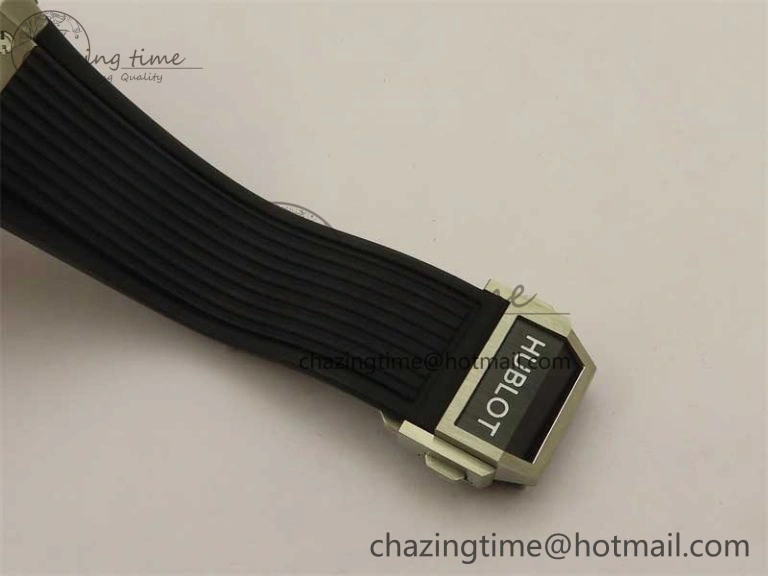 Hublot Big Bang Unico Titanium Ceramic ZF 1:1 Best Edition Skeleton Dial on Black Rubber Strap A1280
