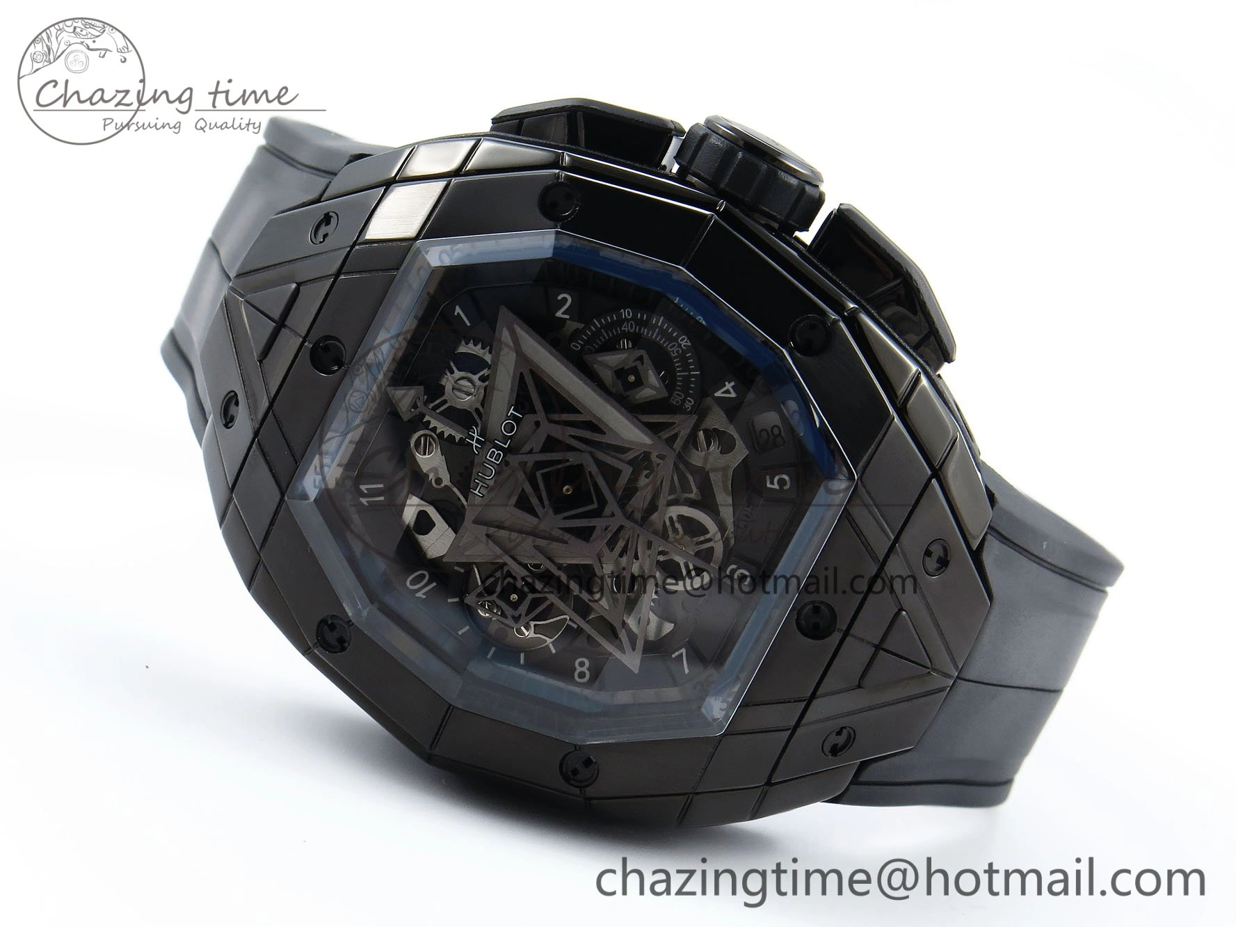 Hublot Spirit Of Big Bang 42mm PVD RU Skeleton Dial BLSF HUB4700