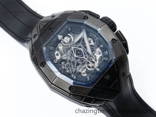 Hublot Spirit Of Big Bang 42mm PVD RU Skeleton Dial BLSF HUB4700