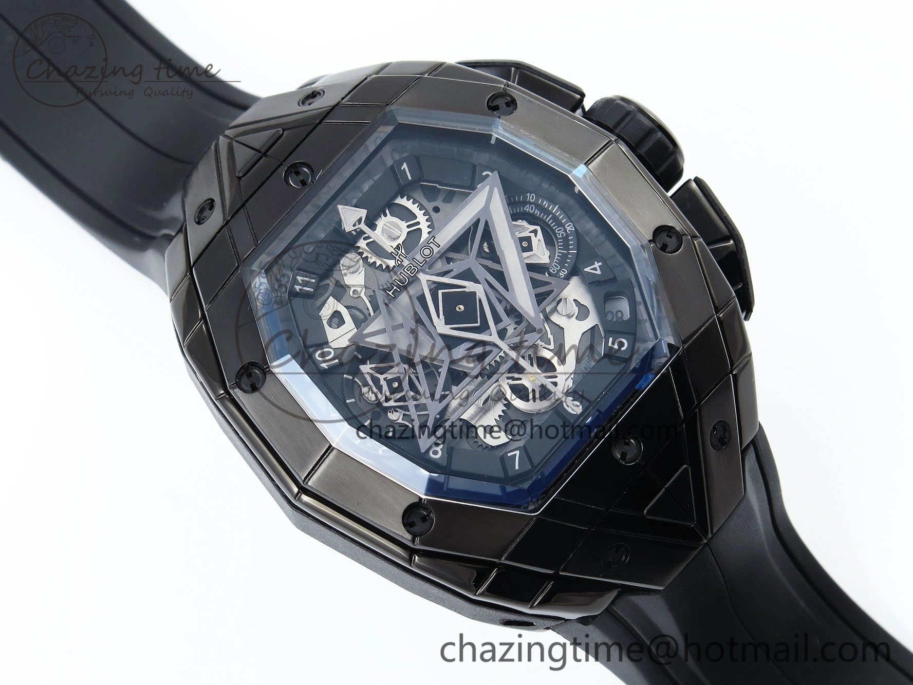 Hublot Spirit Of Big Bang 42mm PVD RU Skeleton Dial BLSF HUB4700