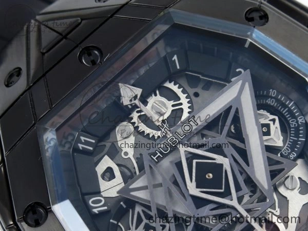 Hublot Spirit Of Big Bang 42mm PVD RU Skeleton Dial BLSF HUB4700