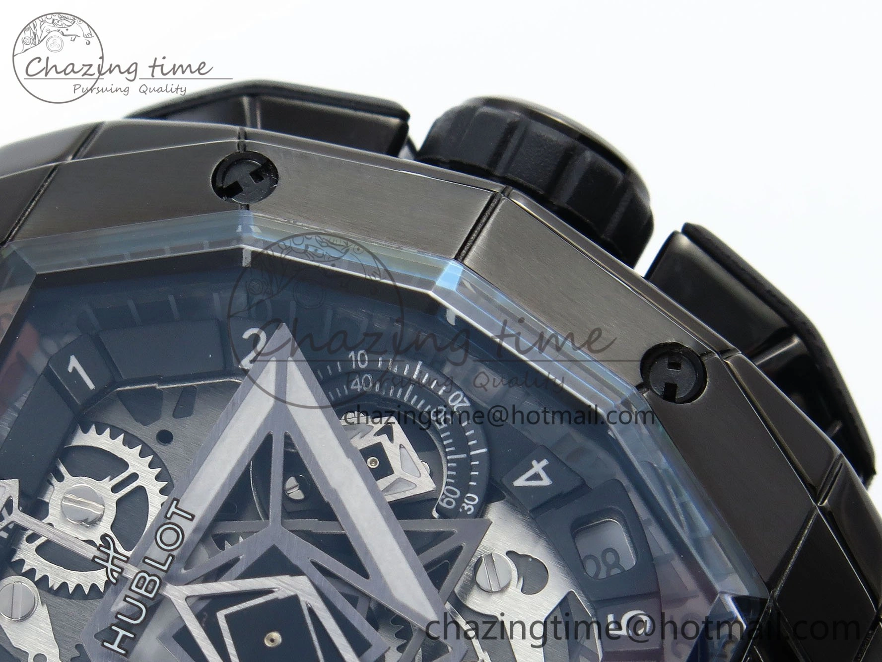 Hublot Spirit Of Big Bang 42mm PVD RU Skeleton Dial BLSF HUB4700