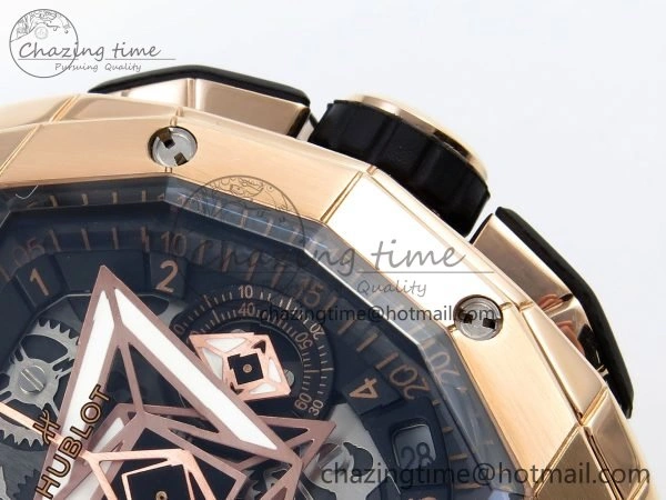 Hublot Spirit Of Big Bang 42mm RG RU Skeleton Dial BLSF HUB4700