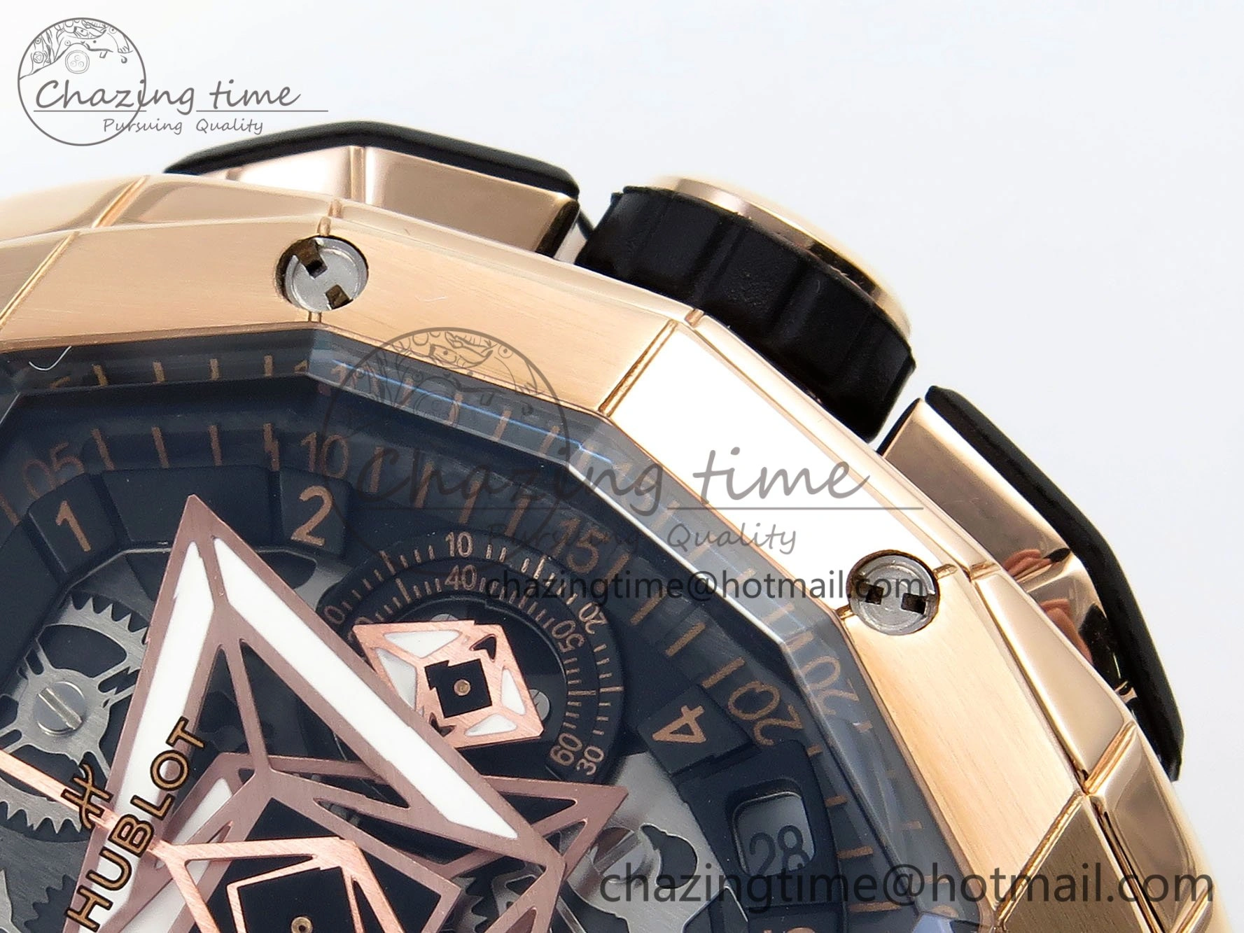 Hublot Spirit Of Big Bang 42mm RG RU Skeleton Dial BLSF HUB4700