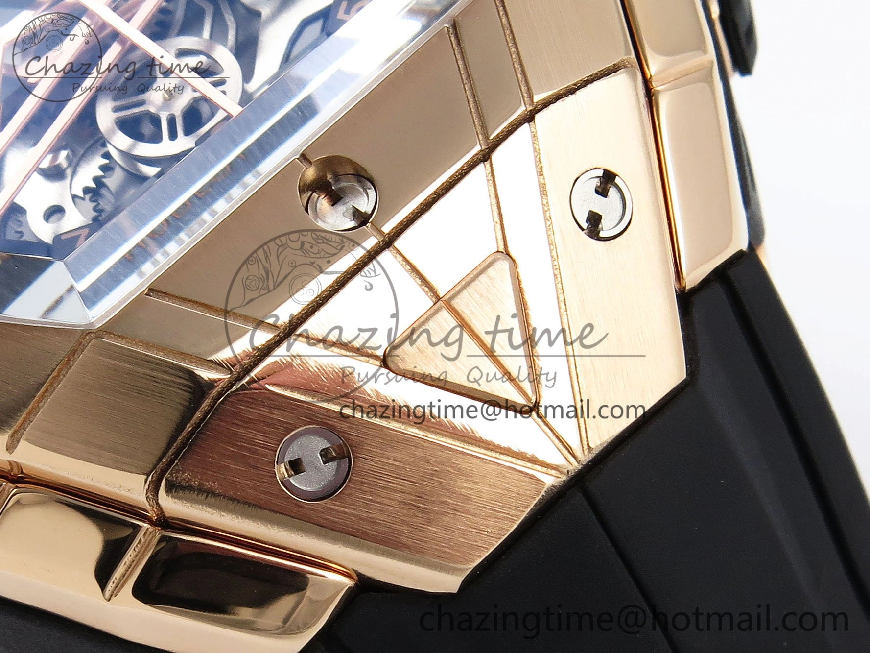 Hublot Spirit Of Big Bang 42mm RG RU Skeleton Dial BLSF HUB4700