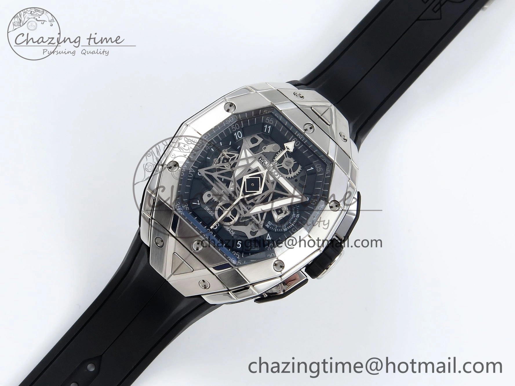 Hublot Spirit Of Big Bang 42mm SS RU Skeleton Dial BLSF HUB4700