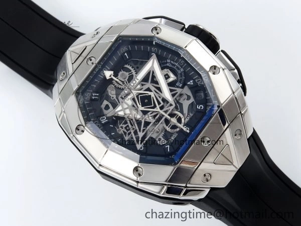 Hublot Spirit Of Big Bang 42mm SS RU Skeleton Dial BLSF HUB4700