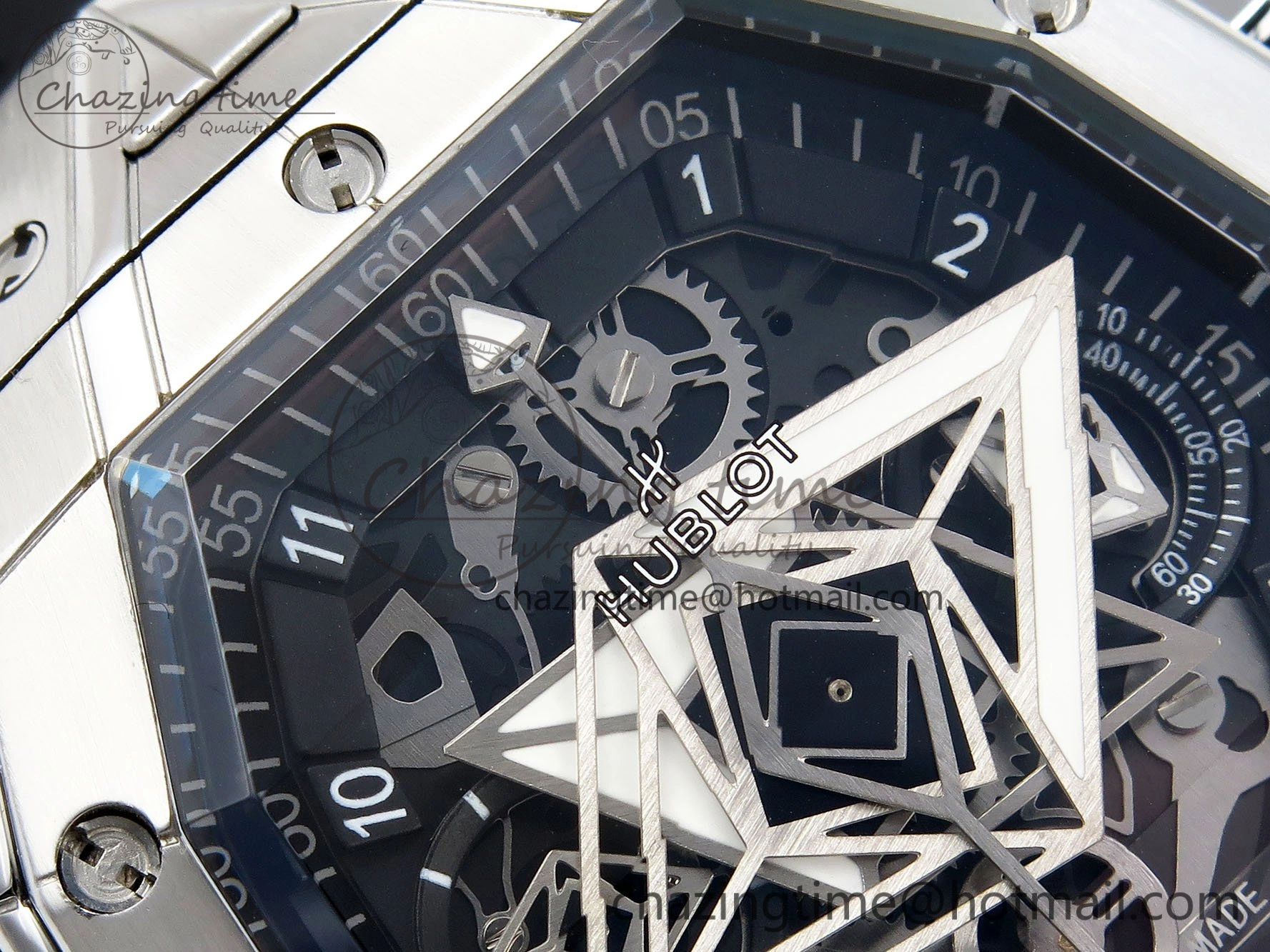 Hublot Spirit Of Big Bang 42mm SS RU Skeleton Dial BLSF HUB4700