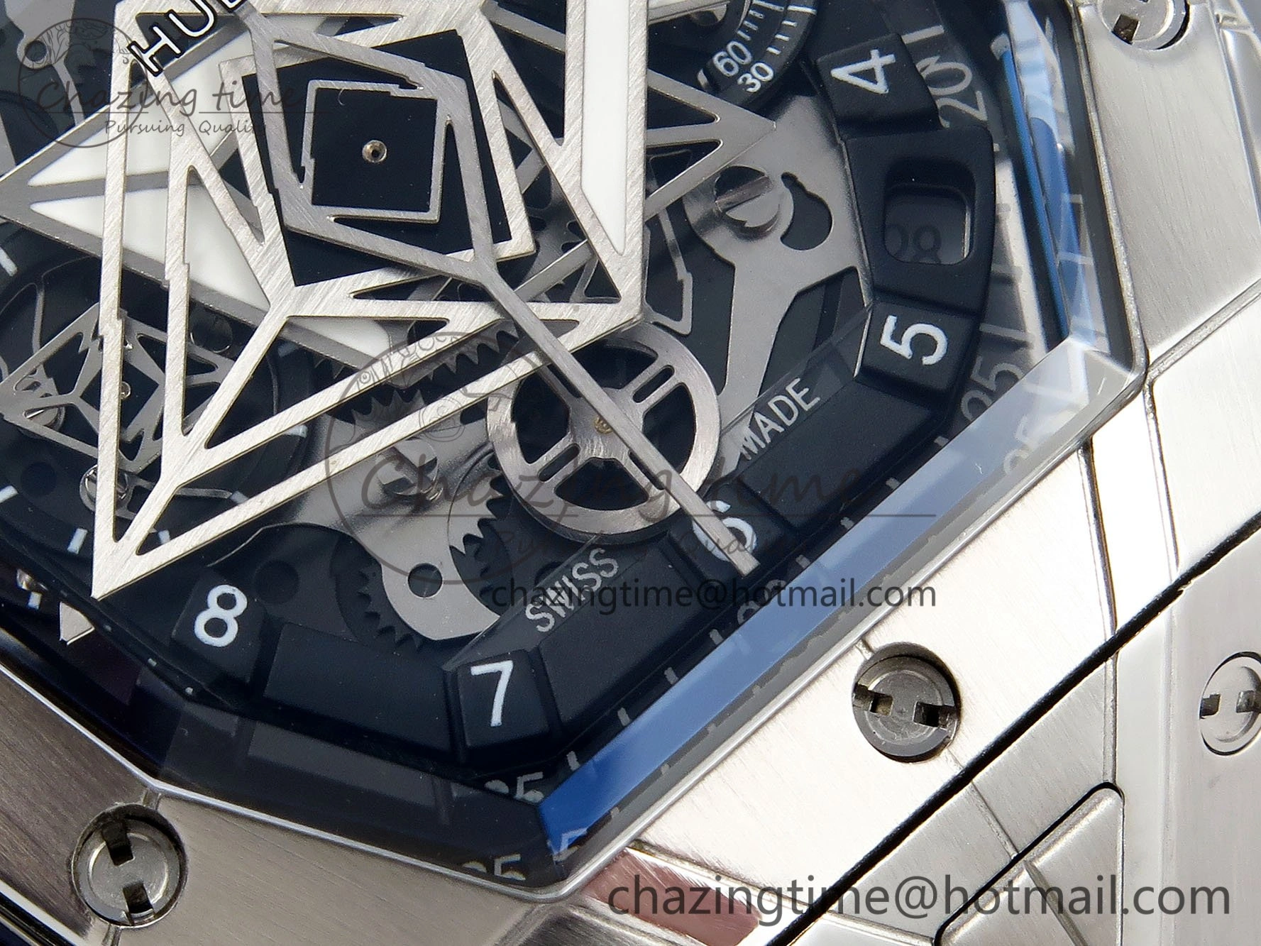 Hublot Spirit Of Big Bang 42mm SS RU Skeleton Dial BLSF HUB4700