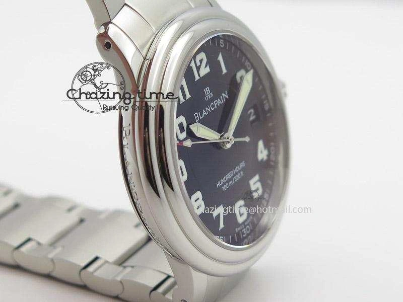 Hundred Hours 1:1 SWF Best Edition SS Black Dial On Bracelet Miyota 9015