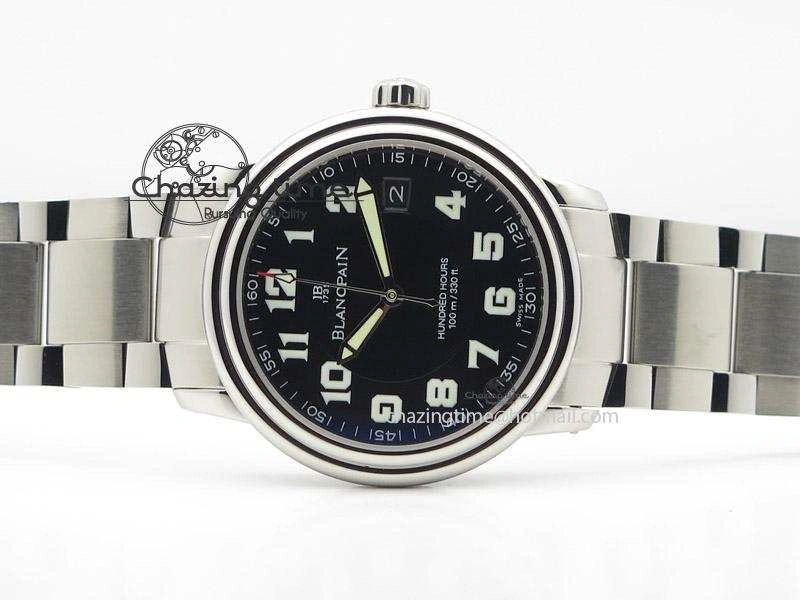 Hundred Hours 1:1 SWF Best Edition SS Black Dial On Bracelet Miyota 9015