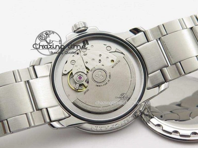 Hundred Hours 1:1 SWF Best Edition SS Black Dial On Bracelet Miyota 9015