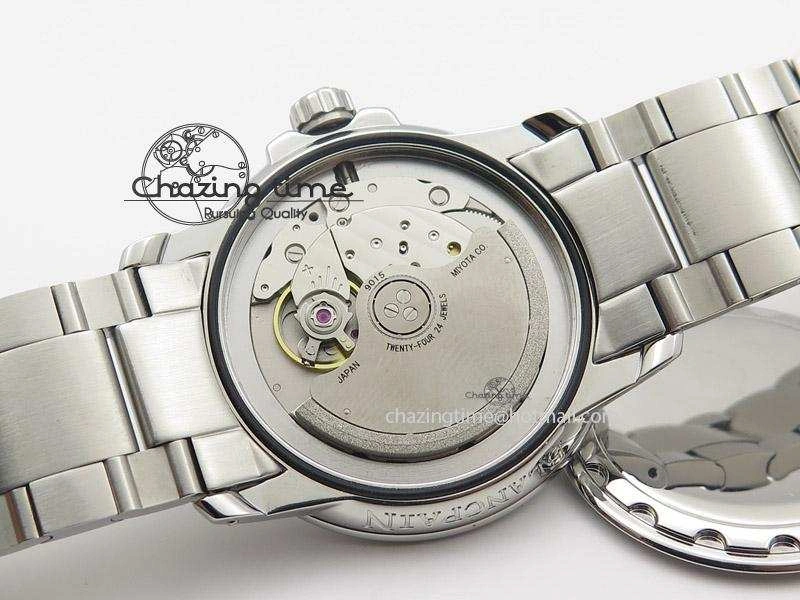 Hundred Hours 1:1 SWF Best Edition SS Black Dial On Bracelet Miyota 9015