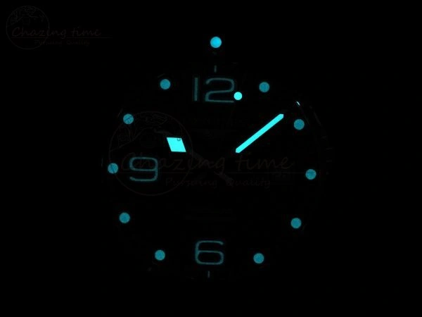 Hydroconquest 43mm SS Green Ceramic Bezel XF 1:1 Best Edition Green Dial on SS Bracelet L888