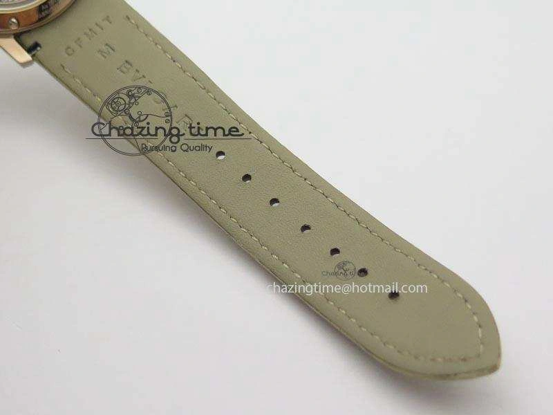 I Giardini Di Bulgari Tourbillon RG Parrot Dial On Beige Croco Strap
