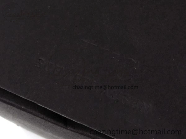IWC BLACK LEATHER TRAVEL BOX
