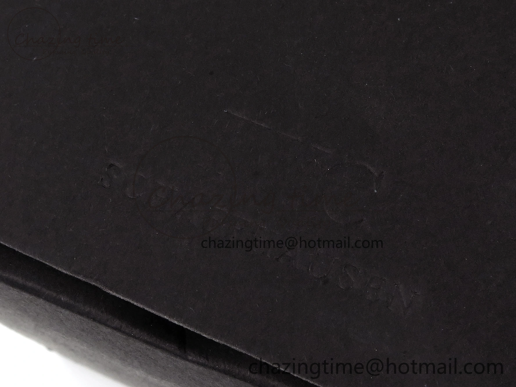 IWC BLACK LEATHER TRAVEL BOX