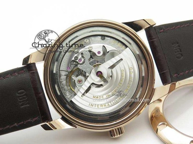 Ingenieur St.Laureus MKF 1:1 V2 Best Edition RG Brown Dial On Brown Leather Strap A80111