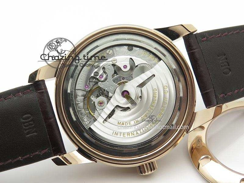 Ingenieur St.Laureus MKF 1:1 V2 Best Edition RG Brown Dial On Brown Leather Strap A80111