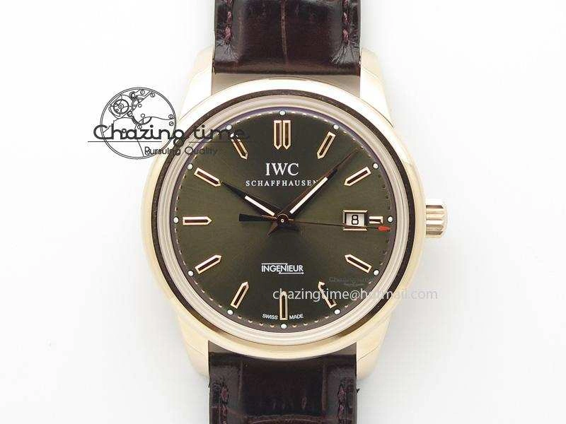 Ingenieur St.Laureus MKF 1:1 V2 Best Edition RG Brown Dial On Brown Leather Strap A80111