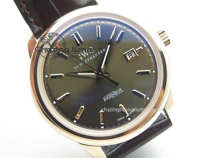Ingenieur St.Laureus MKF 1:1 V2 Best Edition RG Brown Dial On Brown Leather Strap A80111