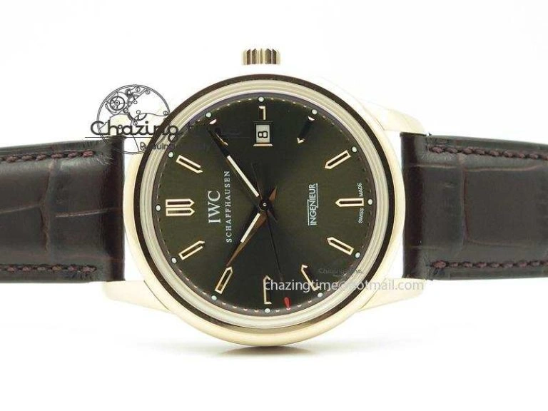 Ingenieur St.Laureus MKF 1:1 V2 Best Edition RG Brown Dial On Brown Leather Strap A80111
