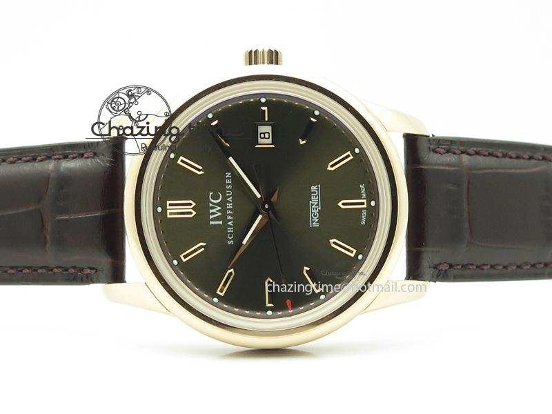 Ingenieur St.Laureus MKF 1:1 V2 Best Edition RG Brown Dial On Brown Leather Strap A80111