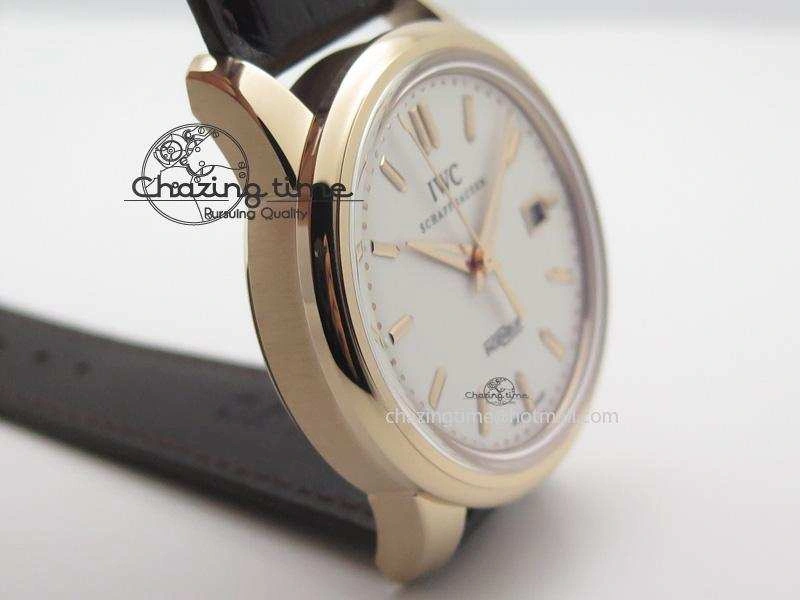 Ingenieur St.Laureus MKF 1:1 V2 Best Edition RG White Dial On Brown Leather Strap A80111