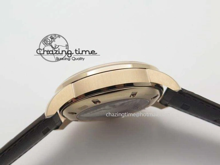 Ingenieur St.Laureus MKF 1:1 V2 Best Edition RG White Dial On Brown Leather Strap A80111