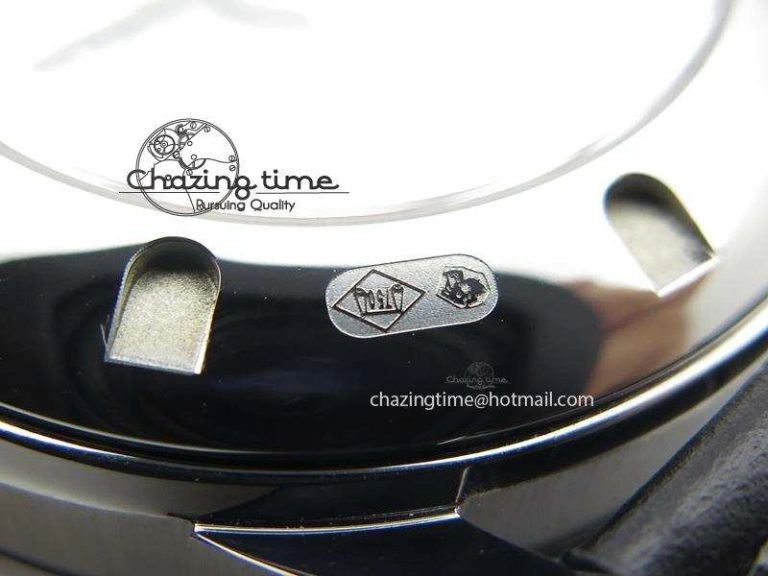 Ingeniuer St.Laurens SS Black Dial MKF 1:1 V2 Best Edition On Black Leather Strap A80111