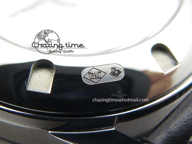Ingeniuer St.Laurens SS Black Dial MKF 1:1 V2 Best Edition On Black Leather Strap A80111
