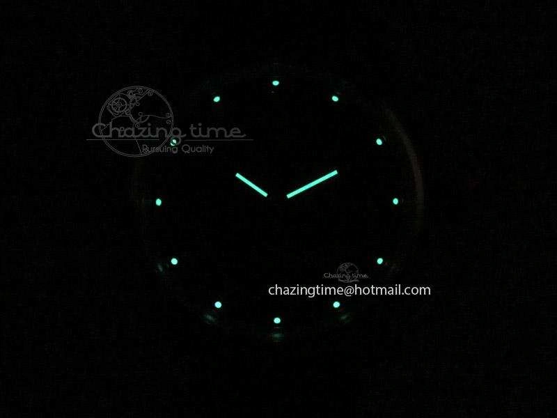 Ingeniuer St.Laurens SS Blue Dial MK 1:1 Best Edition On Black Leather Strap A80111