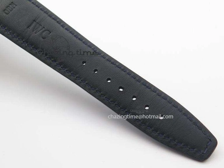 Ingeniuer St.Laurens SS Blue Dial MKF 1:1 V2 Best Edition On Black Leather Strap A80111