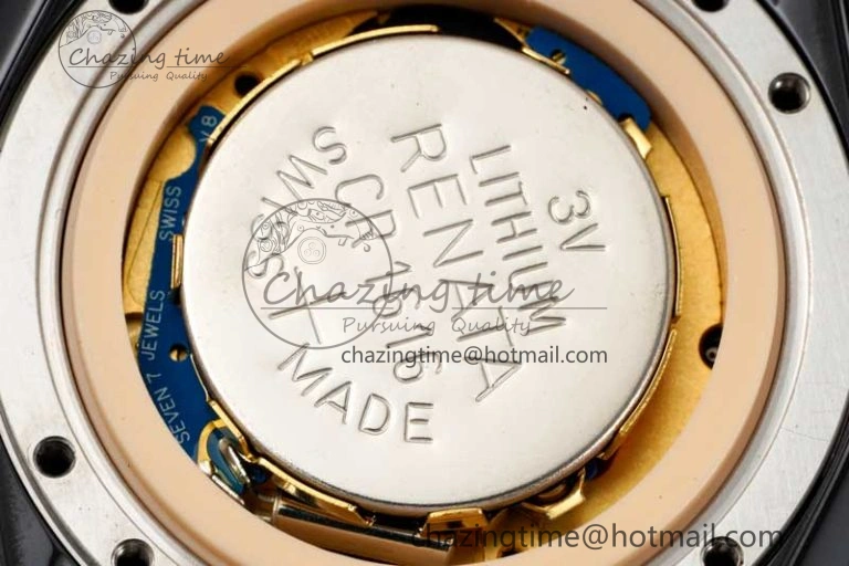 J13 33mm Black Ceramic HTF 1:1 Best Edition Black Dial Diamonds Markers on Bracelet Swiss Quartz