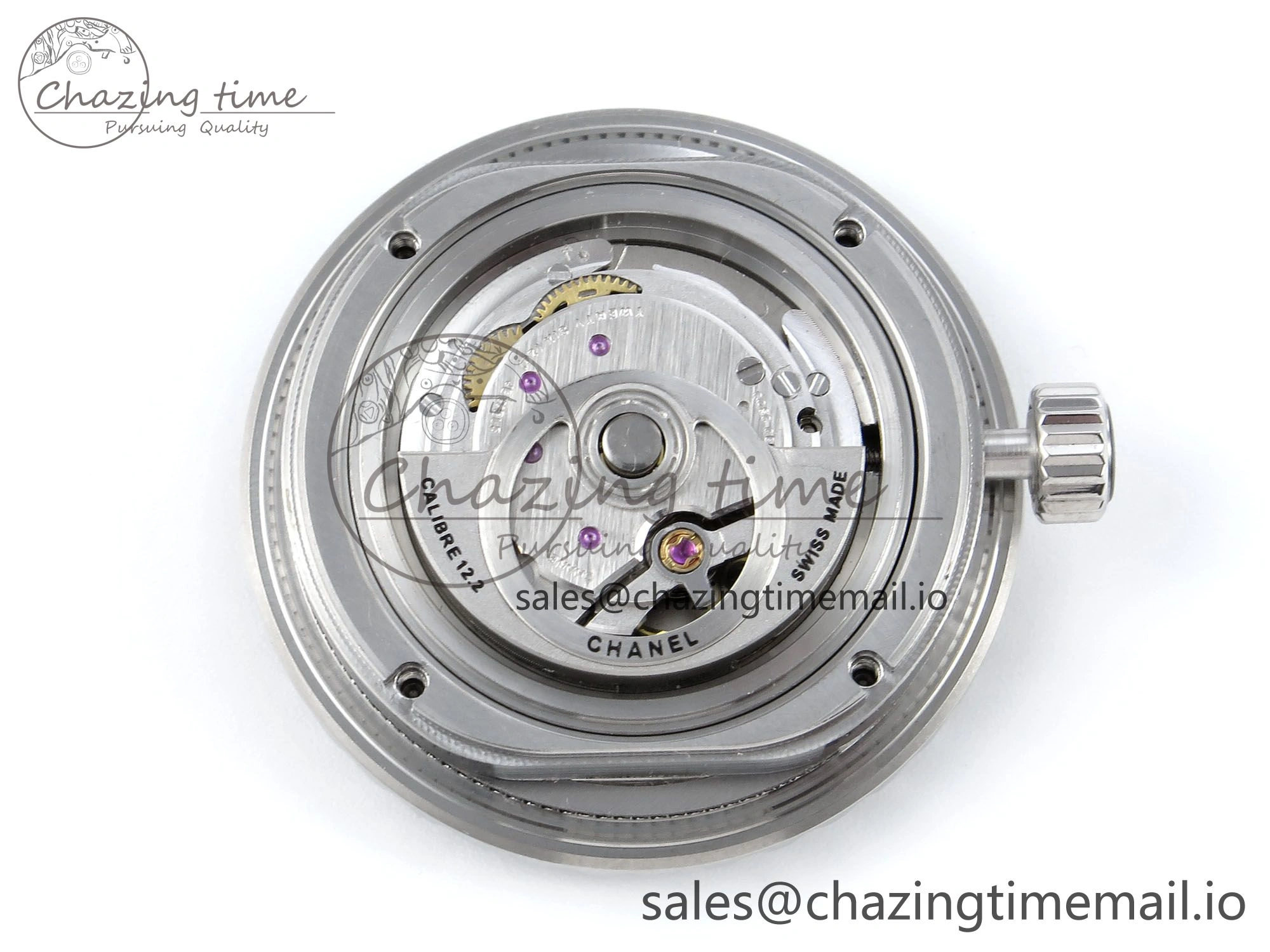 J13 33mm HTF 1:1 Best Edition Black Korea Ceramic Numeral Markers Dial on Bracelet A12.1