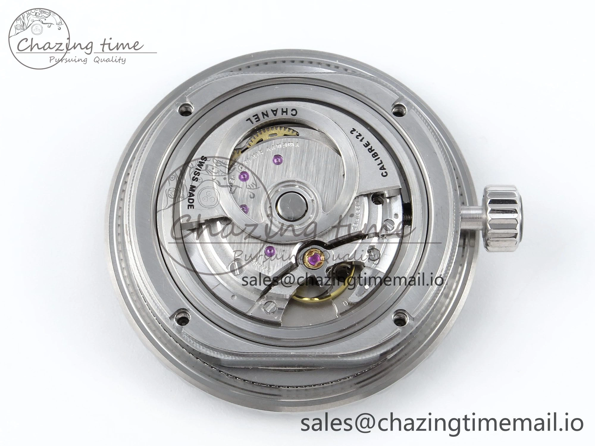 J13 33mm HTF 1:1 Best Edition Black Korea Ceramic Numeral Markers Dial on Bracelet A12.1