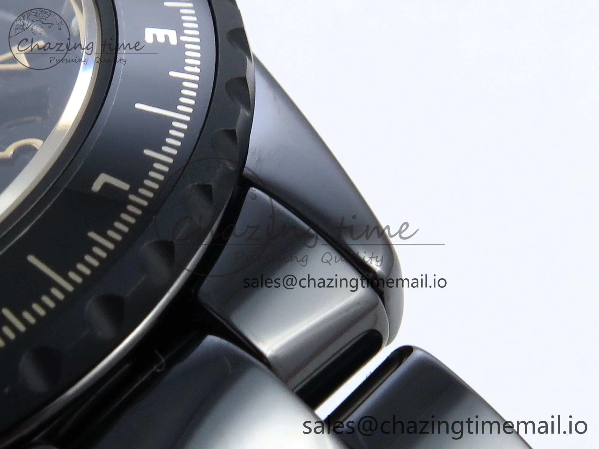 J13 33mm HTF 1:1 Best Edition Black YG Plaid Dial on Bracelet A12.1