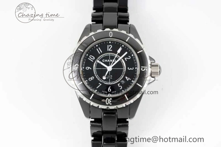 J13 33mm HTF 1:1 Best Edition Rainbow Numeral Markers Dial on Bracelet A12.1