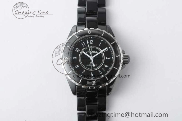 J13 33mm HTF 1:1 Best Edition Rainbow Numeral Markers Dial on Bracelet A12.1