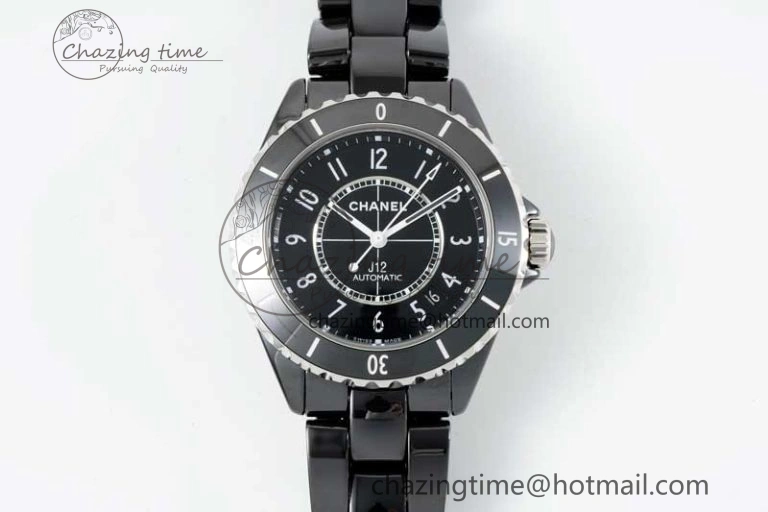 J13 33mm HTF 1:1 Best Edition Rainbow Numeral Markers Dial on Bracelet A12.1