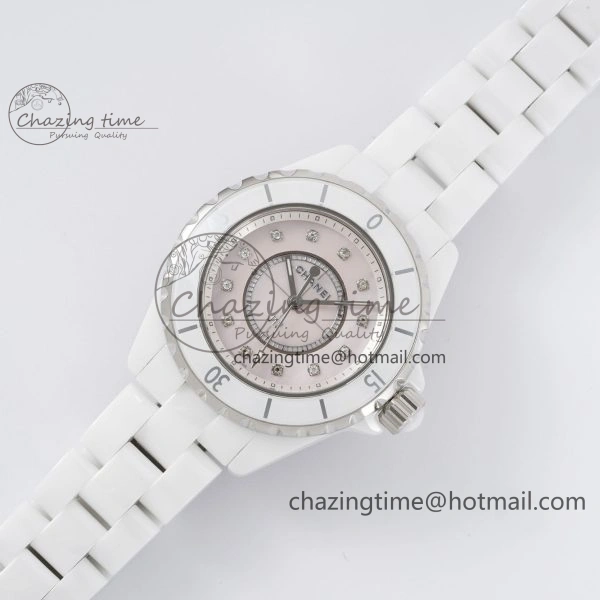 J13 33mm HTF 1:1 Best Edition Rainbow Numeral Markers Dial on Bracelet A12.1