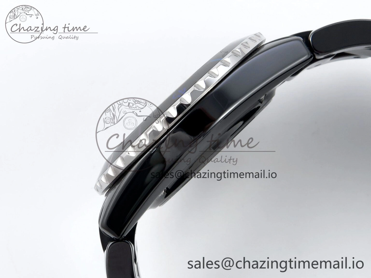 J13 33mm HTF 1:1 Best Edition Rainbow Numeral Markers Dial on Bracelet A12.1