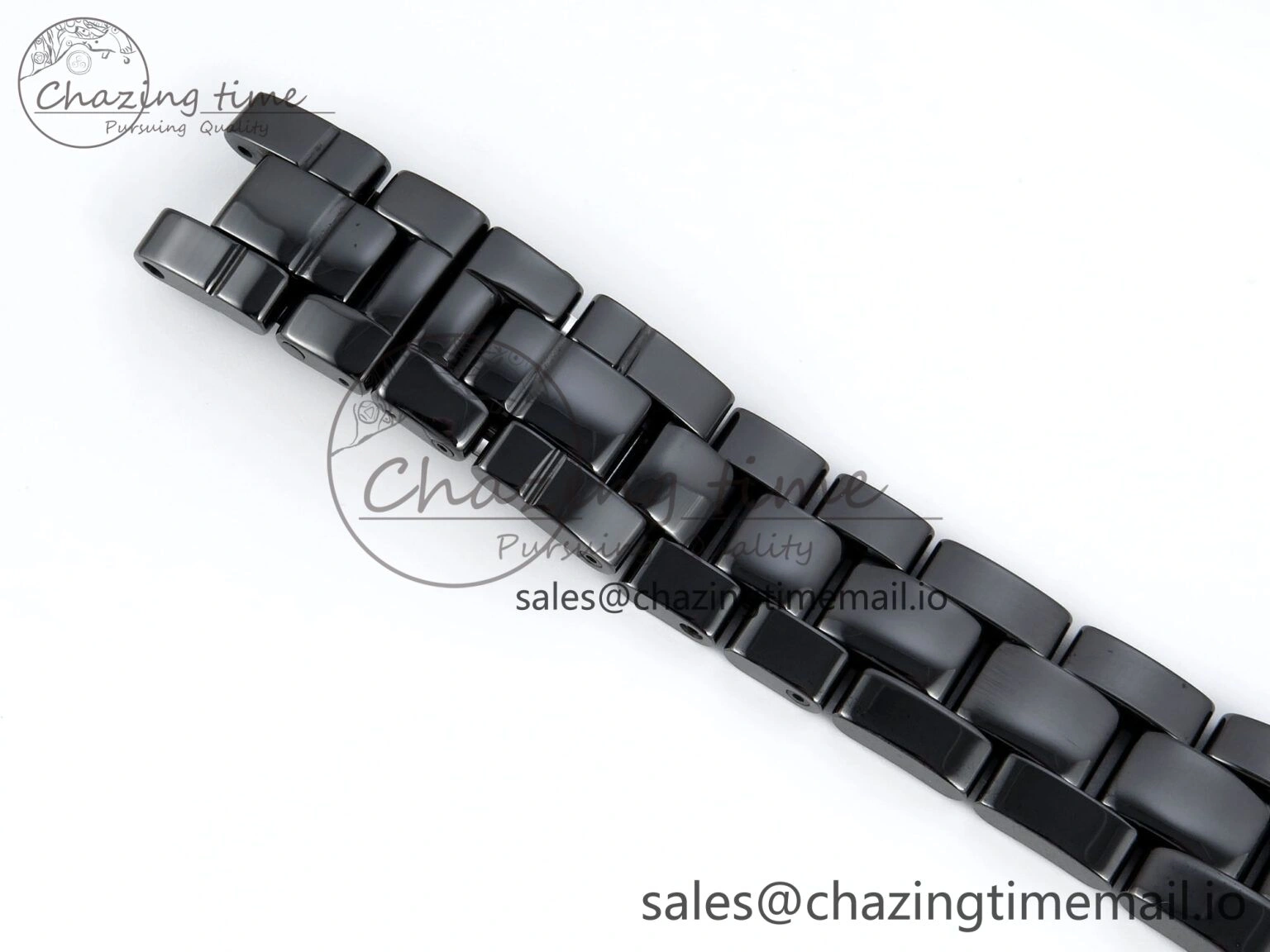 J13 33mm HTF 1:1 Best Edition Rainbow Numeral Markers Dial on Bracelet A12.1