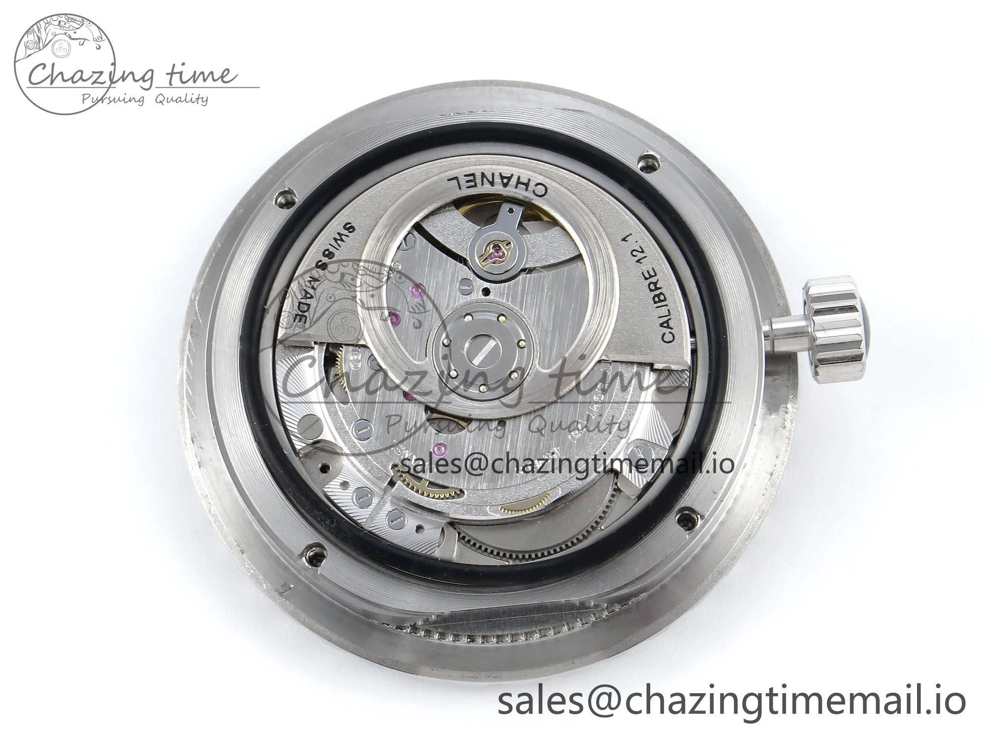 J13 33mm HTF 1:1 Best Edition Rainbow Numeral Markers Dial on Bracelet A12.1